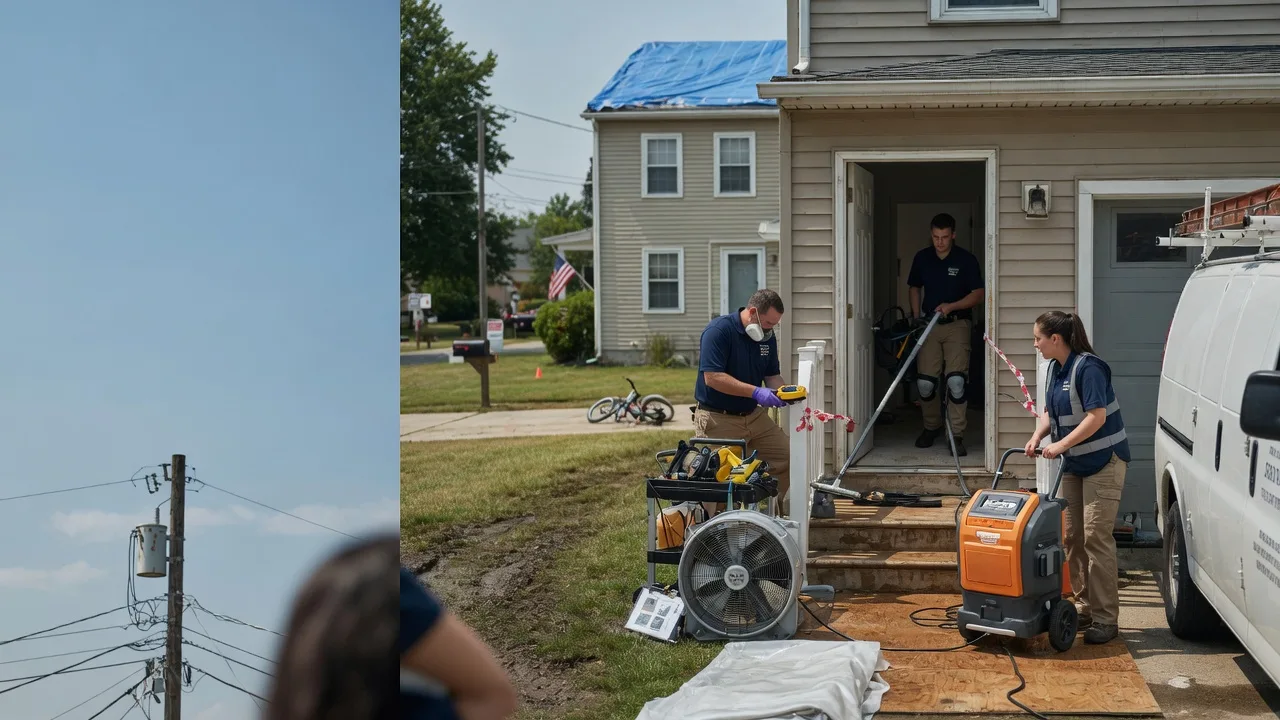 Water Damage Repair in Wellman, IA near me